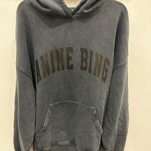 Anine Bing Vintage Black Sweatshirt